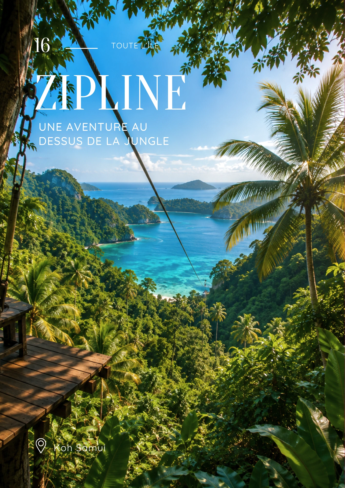 Guide Koh Samui — Zipline — présentation