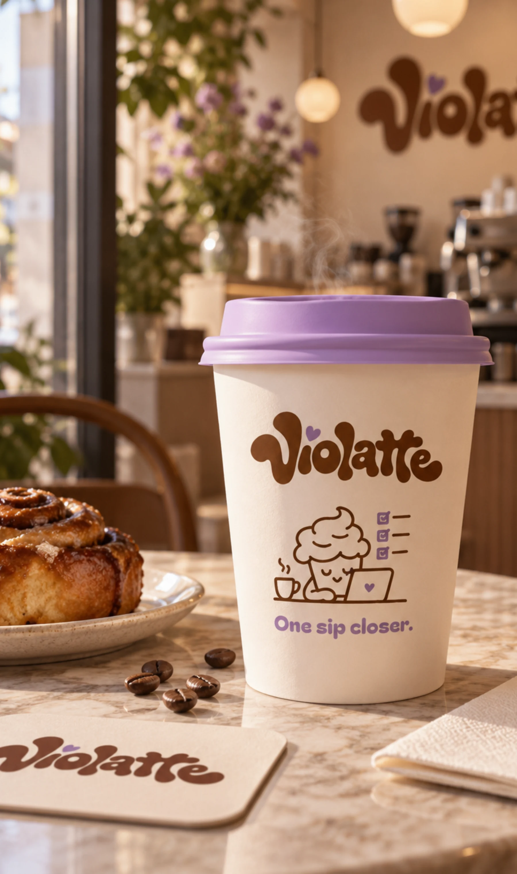 Violatte — Café chaud