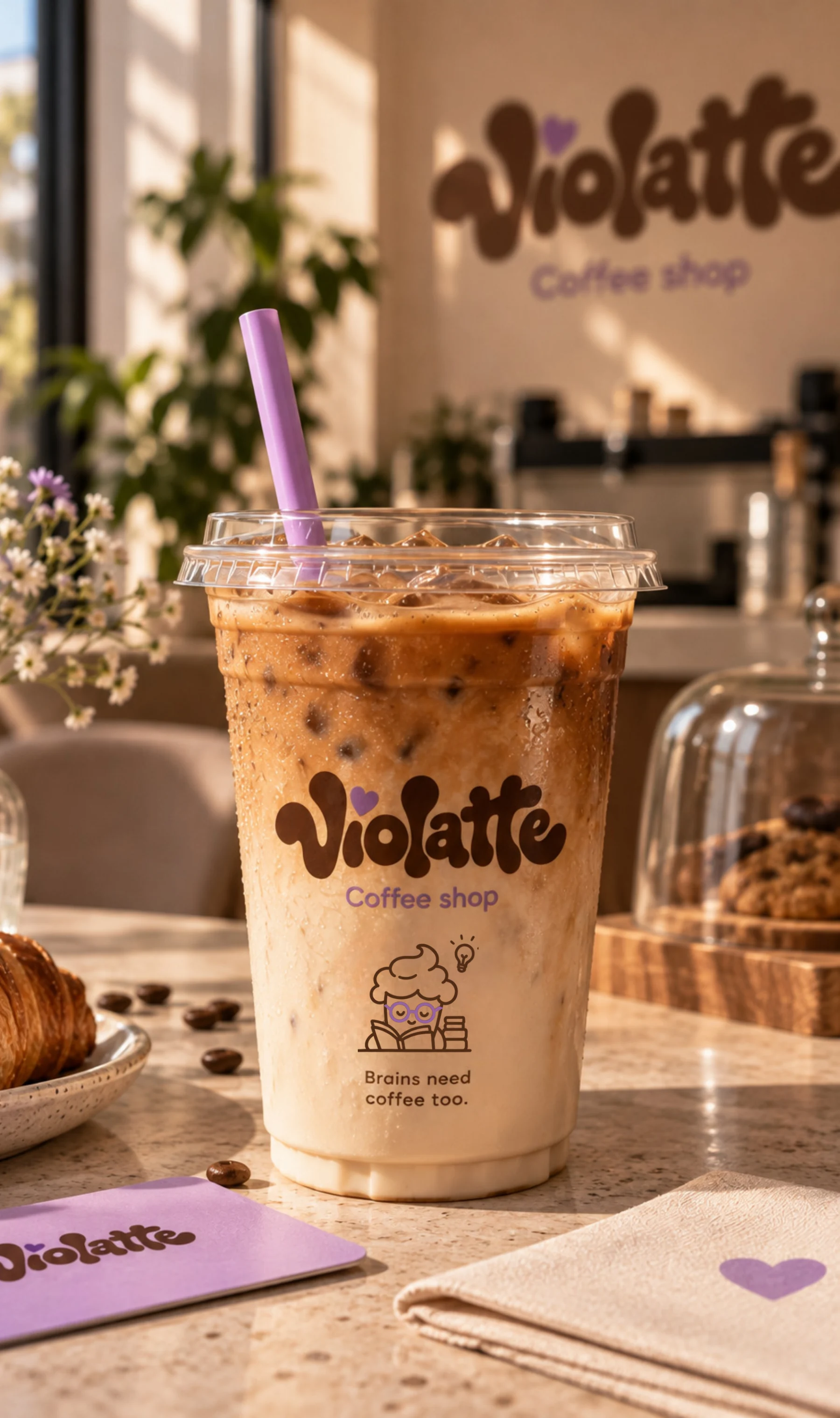 Violatte — Café glacé