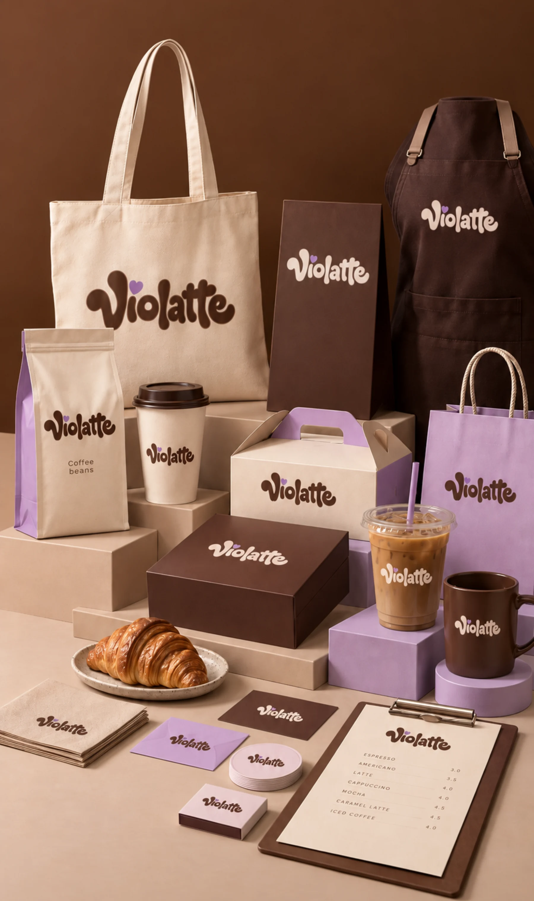 Violatte — Collection de supports